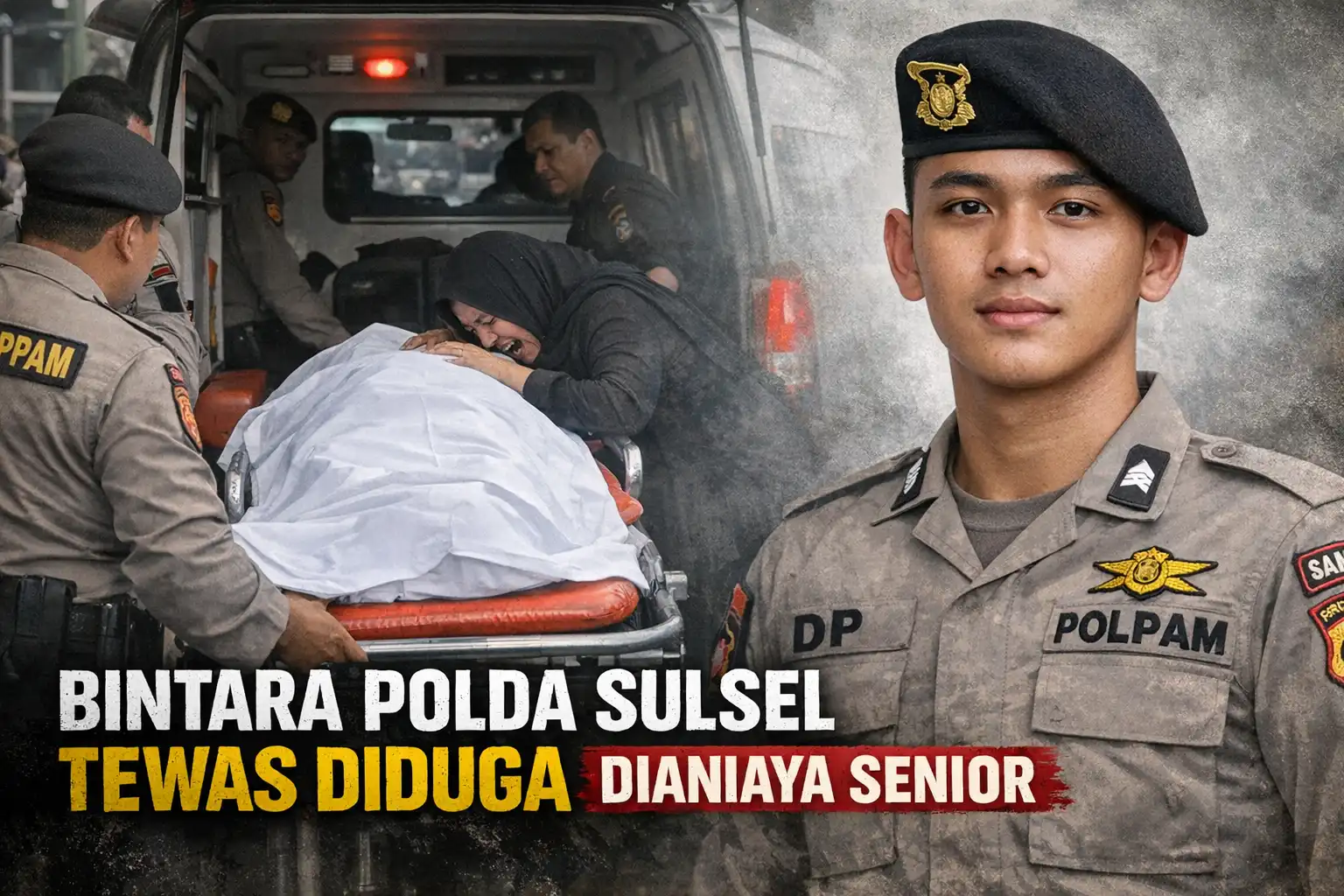 Read more about the article Bintara Muda Polda Sulsel Tewas Diduga Dianiaya Seniornya