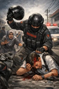 Read more about the article Brimob Aniaya Pelajar hingga Tewas di Tual Maluku, Yusril: Sungguh di Luar Peri Kemanusiaan