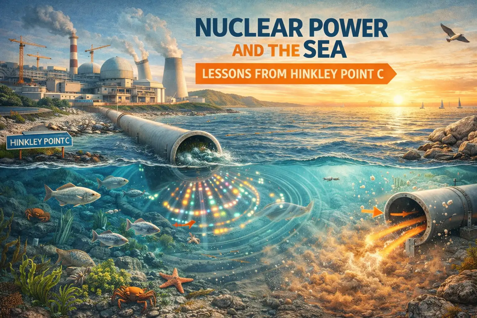 Read more about the article PLTN dan Laut: Pelajaran Penting dari Proyek Nuklir Hinkley Point C
