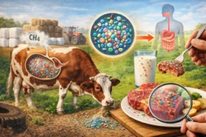 Read more about the article Mikroplastik Ditemukan di Lambung Sapi, Ancamannya Bisa Kembali ke Meja Makan Manusia