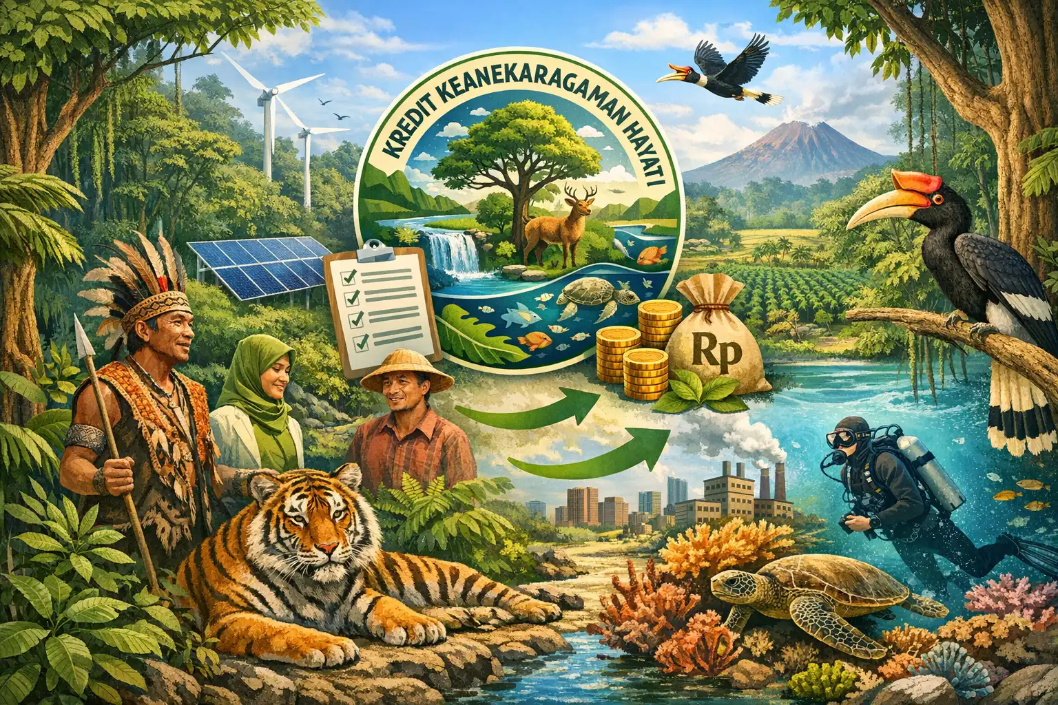 Read more about the article Pemerintah Sedang Perkuat Potensi Sumber Daya Alam Indonesia dengan Instrumen Kredit Keanekaragaman Hayati