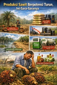 Read more about the article Produksi Sawit Berpotensi Turun, Ini Gara-Garanya