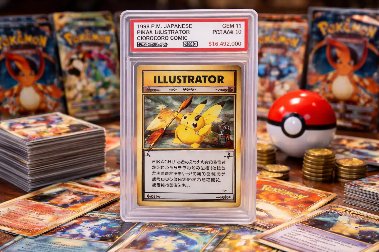 Read more about the article Kartu Pokémon Langka Terjual Rp250 Miliar Lebih, Pecahkan Rekor Termahal Sepanjang Sejarah