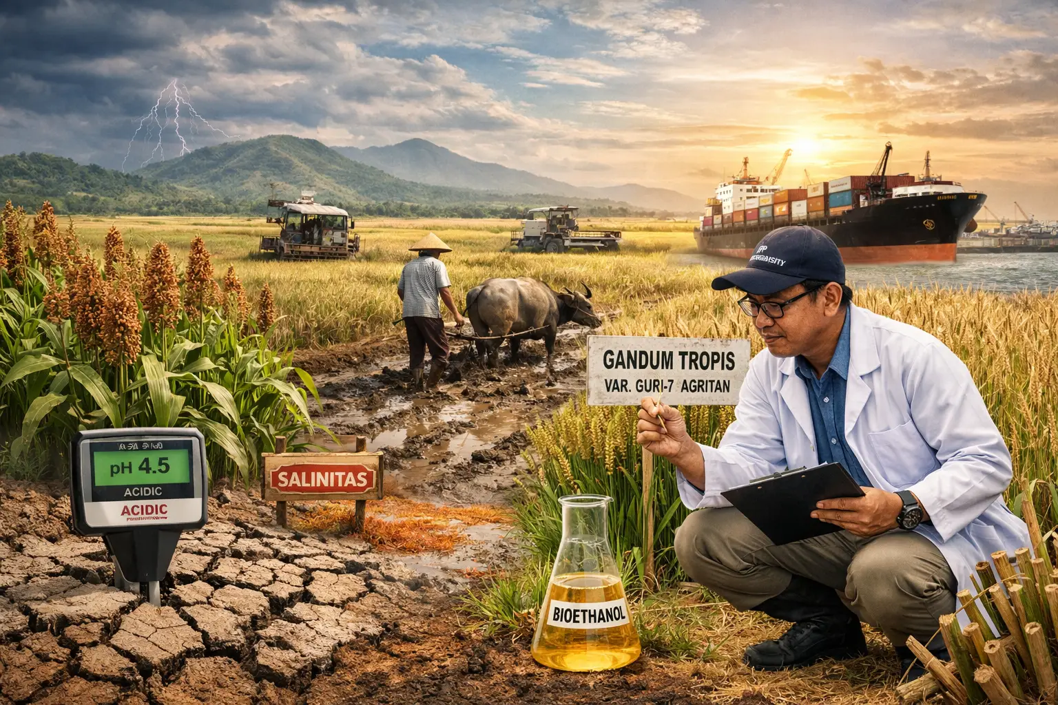 Read more about the article Separuh Lahan Kita Bermasalah, Gimana Nasib Pangan Indonesia?